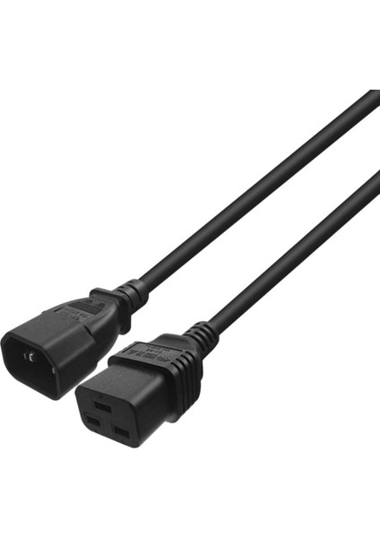 Güç Uzatma Kablosu, Ups Ana Bilgisayarı Için IEC320 C14 - C19 Dönüşüm Güç Kablosu, Ups Güç Kaynağı (1,8m) (Yurt Dışından)