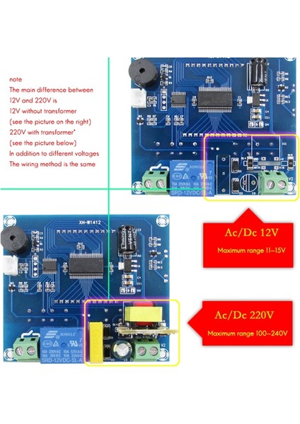 XH-W1412 Mikrobilgisayar Dijital Termostat 10A 24V LED Dijital Ekran Sıcaklık Yüksek Hassasiyetli 0.1 Termostat Sensörü (Yurt Dışından)
