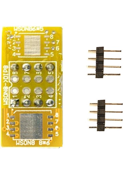 2 Adet Programcı Adaptörü Wson8 To Dıp8 Programcı Adaptör Panosu Qfn8/dfn8 To Dıp8 ve Wson8/mlf8 To Dıp8 Soket (Yurt Dışından) fırsatları