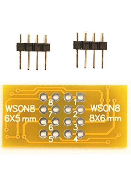 2 Adet Programcı Adaptörü Wson8 To Dıp8 Programcı Adaptör Panosu Qfn8/dfn8 To Dıp8 ve Wson8/mlf8 To Dıp8 Soket (Yurt Dışından) indirimleri