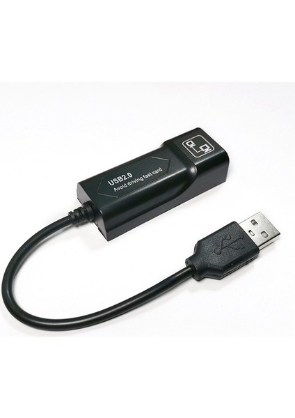 USB 2.0 RJ45 10/100 Mbps USB Ethernet Adaptörü Ağ Kartı Lan USB Ağ Adaptörü Lan RJ45 Kartı Pc Laptop Için (Yurt Dışından)