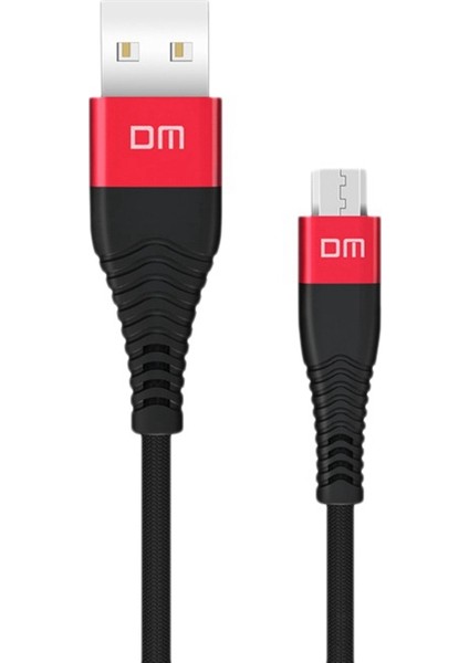 DMSL002 Veri Kablosu Şarj Kablosu USB Şarj Kablosu 2.4A Şarj/veri Aktarma 1.2m Android Için Şarj Kablosu (Yurt Dışından)