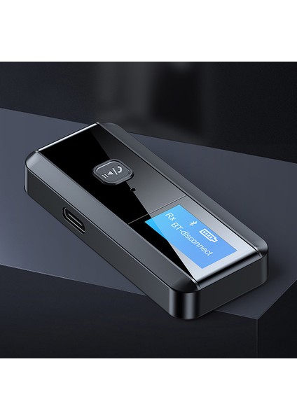 C29 USB Bluetooth 5.0 LCD Ekran Ses Alıcı Verici Tv Pc Için Araba Kulaklıklar, USB 3.5 mm Aux Kablosuz Adaptör (Yurt Dışından) fiyatları