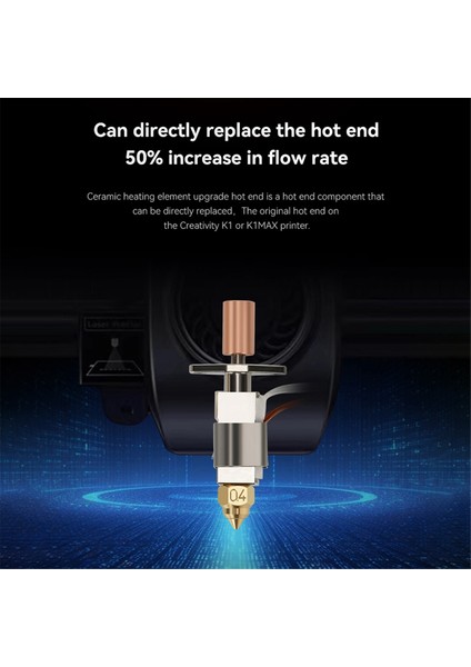 K1/ K1 Max Yükseltme Hotend Kiti Için Seramik Isıtma Plakası 550°C K1 K1MAX Için Hızlı Baskı - Ekstrüd (Yurt Dışından)