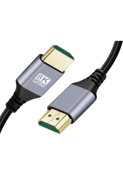 Hdtv 2.1 8k Ultra Hd Kablo -Uyumlu 19+1 Çekirdek Od4.0 Ultra Ince Kablo Çok Fonksiyonlu Tv Bilgisayar Monitörü Kablosu, A (Yurt Dışından) fırsatları