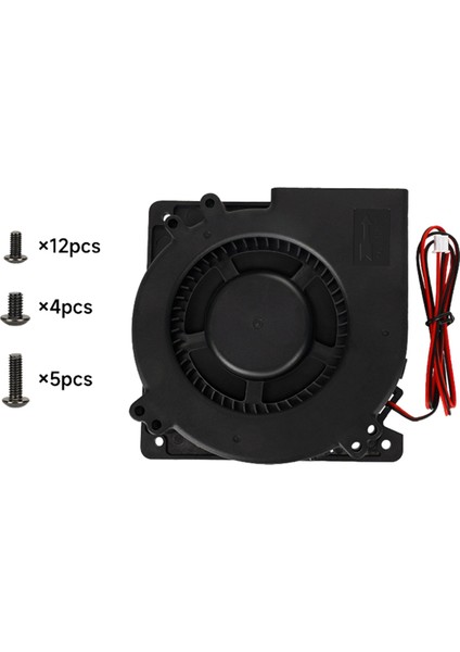 12032 Klp1 Yükseltme Soğutma Fanı 12 W 24 V 4100 Rpm Turbo Üfleyici Fanlar 3D Yazıcı Parçaları (Yurt Dışından)