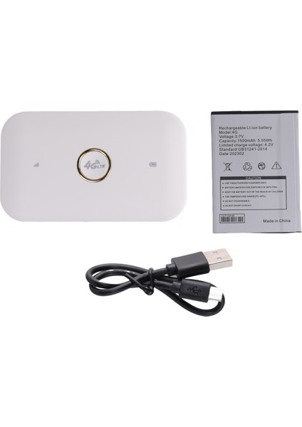 4g Mobil Wifi Kilitsiz Yönlendirici 4g Mifi Wifi Modem Hotspot 1500MAH Pil ile Taşınabilir Yönlendirici (Yurt Dışından)