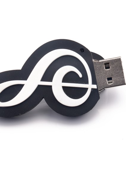 USB 2.0 Flash Sürücü Pendrive USB Stick Flash Sürücü Thumbdrive Mini Note Siyah+Beyaz (8gb) (Yurt Dışından) indirimleri