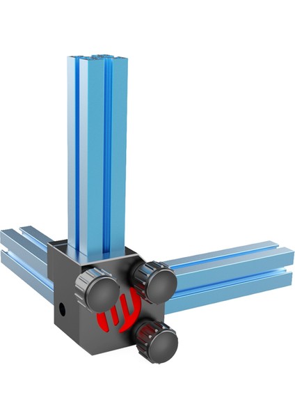 Voron V0 2.4 Mikrometre Salata Çatalı Rigrat 3D Yazıcı Için Dik Açı Cetvel Kurulum Yardımcısı, 2020 Profili Için (Yurt Dışından)