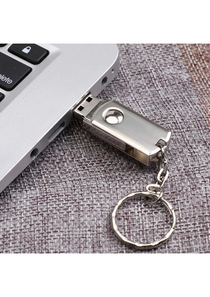 Metal USB 3.0 Flash Sürücü Kalem Sürücüsü Pendrive Anahtarlıklı USB Stick Flash Sürücüsü Başparmak Sürücüsü Td Fatty (128GB) (Yurt Dışından)