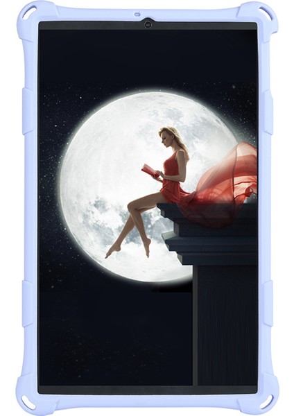 IPLAY20/IPLAY20 Pro Için Silikon Kılıf 10.1 Inç Tablet Kılıfı Askı ve Kalemli Tablet Standı (Mor) (Yurt Dışından) fırsatları