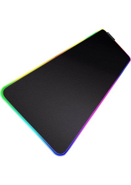 Oyun Mouse Pad Rgb Büyük Mouse Pad Oyun Oyuncu Büyük Mouse Pad Bilgisayar Mouse Pad LED Arka Işık Yüzey Mouse Pad Klavye Masa Pedi (800X300X4MM) (Yurt Dışından) fiyatları