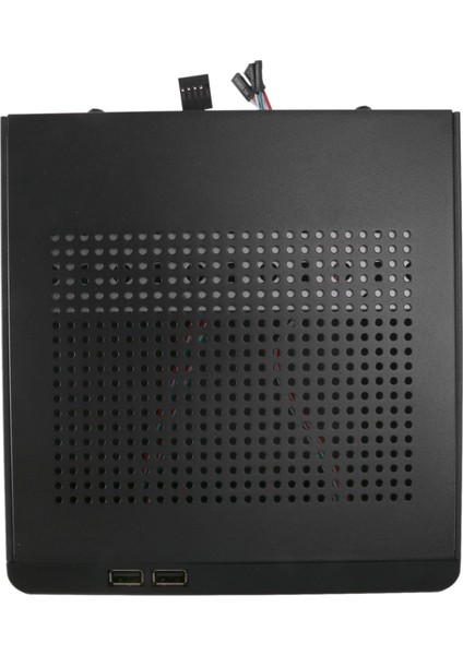Masaüstü Güç Kaynağı Oyun Htpc Host Ofis Ev 2.0 USB Mini Itx Radyatör Delikli Bilgisayar Kasası Pratik Yatay Şasi M03 (Yurt Dışından)