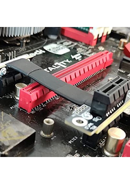 Pcıe 3.0 X1 - X1 Uzatma Kablosu R11SL-TL Çift 90 Derece Sağ Açı Genişletici 8 Gbps Pcı Express 1x Yükseltici Kart, 5 cm (Yurt Dışından) indirimleri