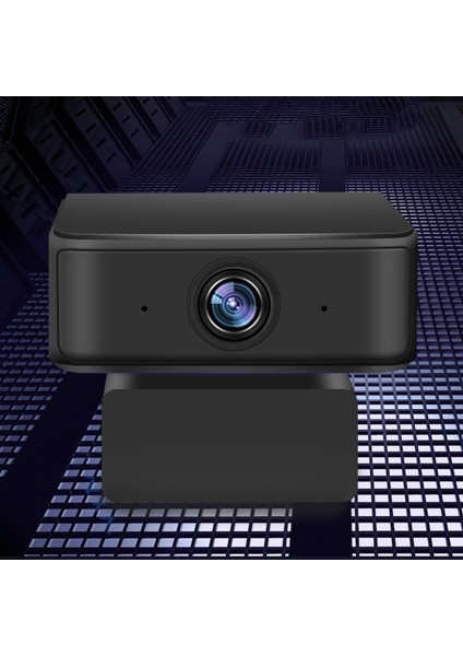 Web Kamerası 1080P Hd, Gürültü Önleyici Mikrofonlu Aı Izleme ve Yakınlaştırma Işlevi 360° Dönen Tak ve Çalıştır Pc Kamerası, A (Yurt Dışından)