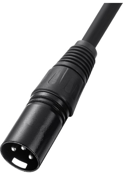 6.35 mm 1/4 Inç Erkek Xlr Erkek Ses Stereo Mikrofon Kablosu - Erkek Xlr Erkek Dengeli Hoparlör Mikrofon Kablosu, 3 Metre (Yurt Dışından)