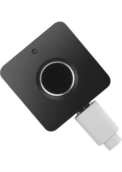 Parmak Izi Kilitli Dolap Kilidi Çekmece Kilidi Spor Salonu Okul Çekmecesi Için USB Sıfırlamalı Parmak Izi Asma Kilit (Yurt Dışından)
