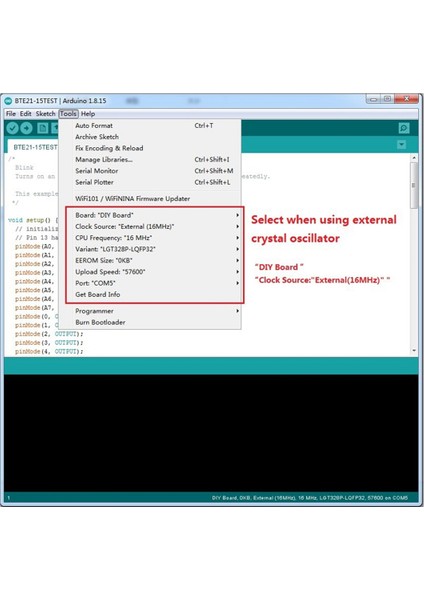 Geliştirme Kurulu Için ATMEGA328P Denetleyici Modülü Pcb Geliştirme Kartı Mını-Port (Yurt Dışından)