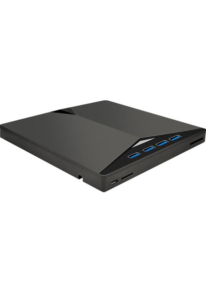 Type-C Usb3.0 Harici Mobil DVD Sürücüsü USB Optik Sürücü Dvd/cd 7 In1 Çok Fonksiyonlu Yazıcı Bilgisayar Evrensel (Yurt Dışından)