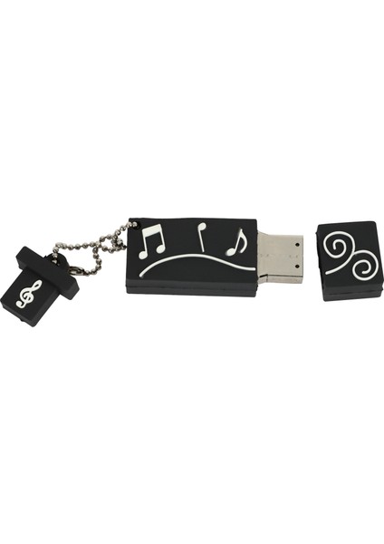 Pvc USB 2.0 Flash Sürücü Kalem Sürücüsü Pendrive USB Flash Sürücü Thumb Sürücü Mini Piyano (32GB) (Yurt Dışından)