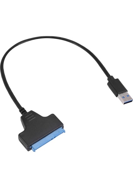 USB 3.0 - 2,5 Inç Sata Sabit Sürücü Adaptör Kablosu Sata - USB 3.0 Dönüştürücü-Siyah (Yurt Dışından)