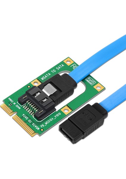 Msata - Sata Adaptör Kartı Msata - 7pın Sabit Sürücü SSD Katı Hal Sata3.0 Arayüz Dönüşüm Kartı (Yurt Dışından) fırsatları