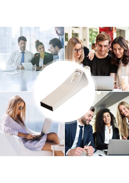 64 GB USB Flash Sürücü USB 2.0 Mini Taşınabilir Yüksek Hızlı Metal Su Geçirmez Flash Sürücü Büyük Kapasiteli Pc Dizüstü U Disk (Yurt Dışından)