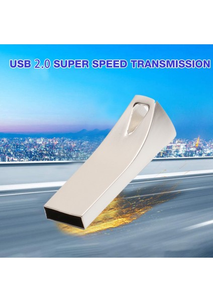 64 GB USB Flash Sürücü USB 2.0 Mini Taşınabilir Yüksek Hızlı Metal Su Geçirmez Flash Sürücü Büyük Kapasiteli Pc Dizüstü U Disk (Yurt Dışından)