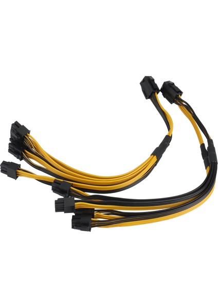 2 Adet Pcı-E 6pin Dişi 4x Pcıe 6pin Gpu Grafik Kartı Ayırıcı Güç Kablosu 6pin To 6pin Güç Uzatma Kablosu Madenci Için (Yurt Dışından) modelleri