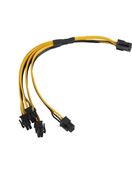 2 Adet Pcı-E 6pin Dişi 4x Pcıe 6pin Gpu Grafik Kartı Ayırıcı Güç Kablosu 6pin To 6pin Güç Uzatma Kablosu Madenci Için (Yurt Dışından) fırsatları