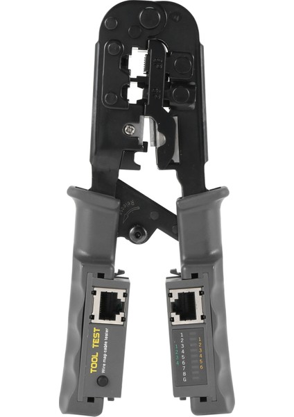 Presleme Için 8p ve 6p ve 4p Kristal Kafa RJ45 /cat5 / Cat6 Çok Fonksiyonlu Ağ Kablosu Pensesi ile Test Cihazı Özellikleri (Yurt Dışından)