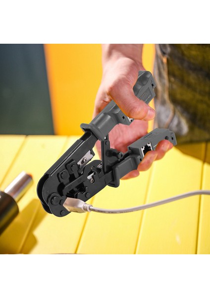 Presleme Için 8p ve 6p ve 4p Kristal Kafa RJ45 /cat5 / Cat6 Çok Fonksiyonlu Ağ Kablosu Pensesi ile Test Cihazı Özellikleri (Yurt Dışından) modelleri