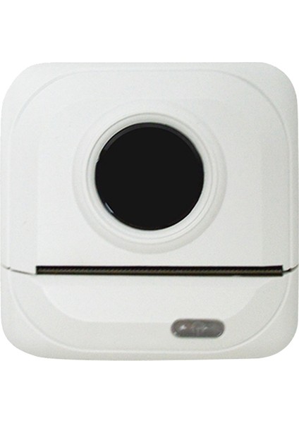 K1 Bluetooth Termal Yazıcı Etiket Yazıcısı 203 Dpı Taşınabilir Fotoğraf Yazıcısı 1400 Mah 58MM Windows Ios Android Için (Beyaz) (Yurt Dışından)