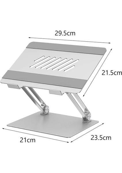 Dizüstü Bilgisayar Standı, Isı Havalandırmalı Taşınabilir Katlanabilir Ayarlanabilir Dizüstü Bilgisayar Standı, Ergonomik Bilgisayar Standı Yükseltici, 10 Inç Yuka (Yurt Dışından) modelleri
