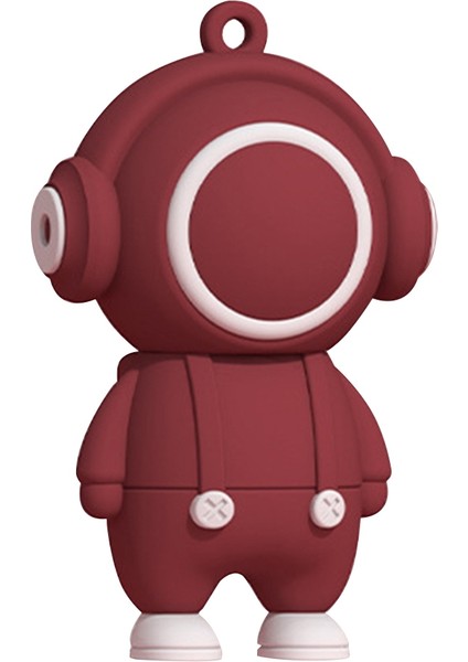 USB Flash Sürücü 16GB U Disk Memory Stick Müzisyen Şekilli Usb3.0 U Disk - Hediye Gelgit Oynat U Disk Kırmızı (Yurt Dışından)