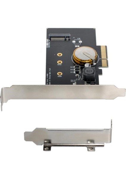 Pcı-E 3.0 X4 - M.2 Ngff M Anahtar SSD Nvme Kart Adaptörü Pcı Express Elektrik Kesintisi Koruması ile 4.0f Süper Kapasitör (Yurt Dışından)