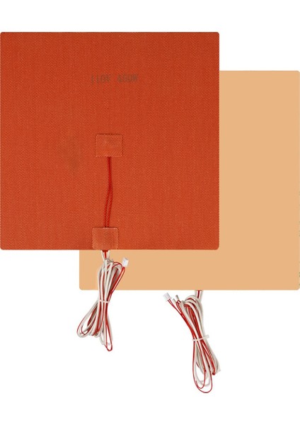 250X250MM 3D Yazıcı Silikon Isıtıcı Ped Fiberglas Kumaş 3D Yazıcı Isıtmalı Yatak 110V 450W 100CM Kablo Uzunluğu (Yurt Dışından)