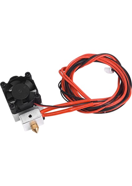 3D Yazıcı Aksesuarları 0.4 / 1.75MM 12V 40W Tek Kafa Tek Sprey Alüminyum Blok Ekstruder Soğutma Kiti (Yurt Dışından)