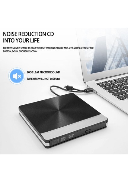USB 3.0 Harici Optik Sürücü Mobil DVD Yazıcı Bilgisayar Dizüstü Bilgisayar Tipi-C Harici Optik Sürücü (Yurt Dışından) indirimleri