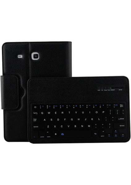 Ayırın Kablosuz Bluetooth Klavye Kılıfı Galaxy Tab E 9.6 SM-T560 T560 T561 T562 Ekran Koruyucu Film Kalemi ile (Yurt Dışından) fiyatları
