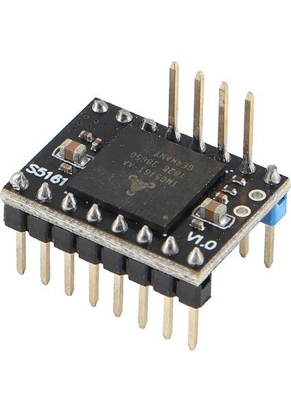 TMC5161 V1.0 Spı Step Motor Sürücü Yüksek Güç 3D Yazıcı Parçaları Nema 17 23 Motor Için 3.5A Stepstick Dilsiz Sürücü (Yurt Dışından)