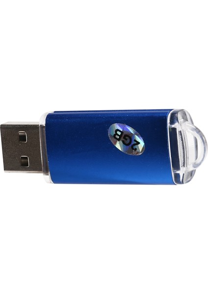 2gb USB 2.0 Flaş U Disk Mavi (Yurt Dışından) indirimleri