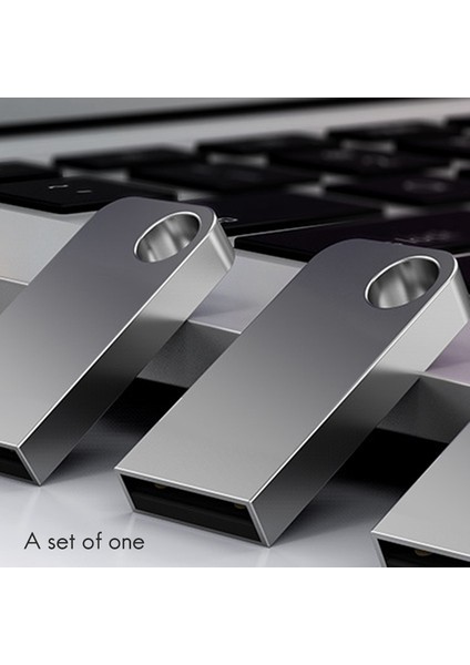 U Disk Mını Usb2.0 Flash Disk 64 GB Kalem Sürücü Not USB Sopa Araba Araba Kayıpsız Ses Kalitesi Metal Araba Müzik U Disk Gümüş (Yurt Dışından)