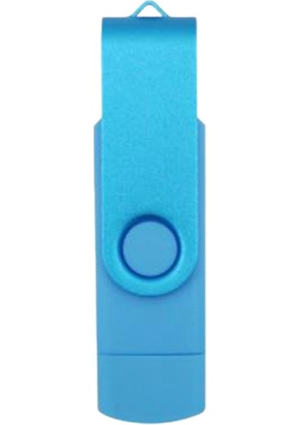 Flash Disk, Oksitlenmiş Klips (Usb+Otg) 3.0 8gb Android Cihaz/pc/tablet/(Mavi) Için Flash Bellek U Disk (Yurt Dışından)