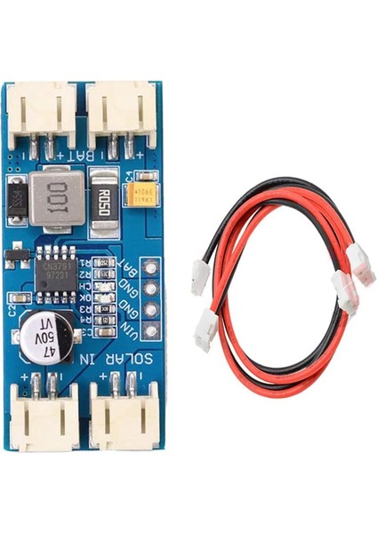 CN3791 Mppt Güneş Paneli Lityum Pil Şarj Modülü 3.7V 4.2V Voltaj Regülatörü Dönüştürücü 12V Kablolu Pil Için (Yurt Dışından)