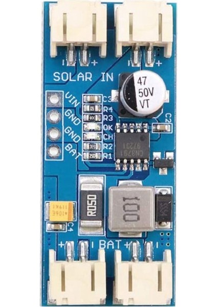 CN3791 Mppt Güneş Paneli Lityum Pil Şarj Modülü 3.7V 4.2V Voltaj Regülatörü Dönüştürücü 12V Kablolu Pil Için (Yurt Dışından)