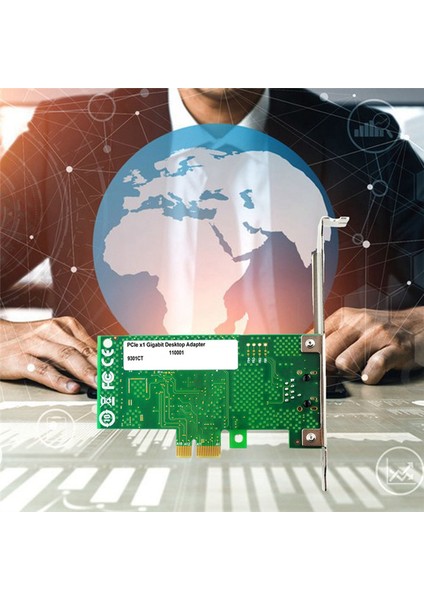 9301CT Pcıex1 Gigabit Tek Elektrik Bağlantı Noktası Sunucu Ağ Kartı 82574L Çip Kablolu Bilgisayar Ağ Kartı (Yurt Dışından) indirimleri