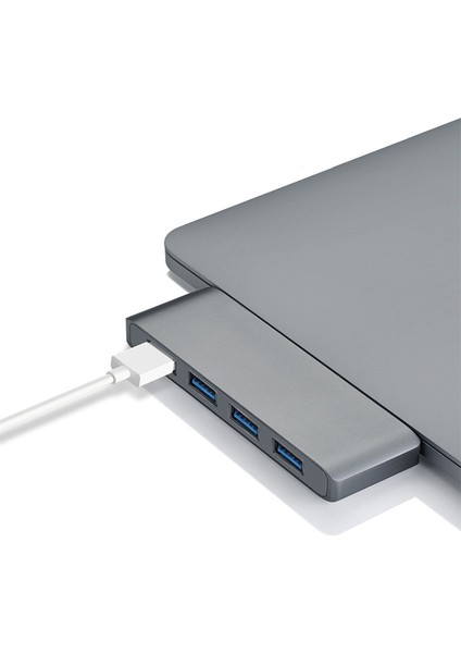 Usb3.0 Hub Tip-C 4 Bağlantı Noktalı 5 Gbps Usb-C Hub Adaptörü USB 3.0 Dizüstü Bilgisayar Aksesuarları Bilgisayar Için (Yurt Dışından)