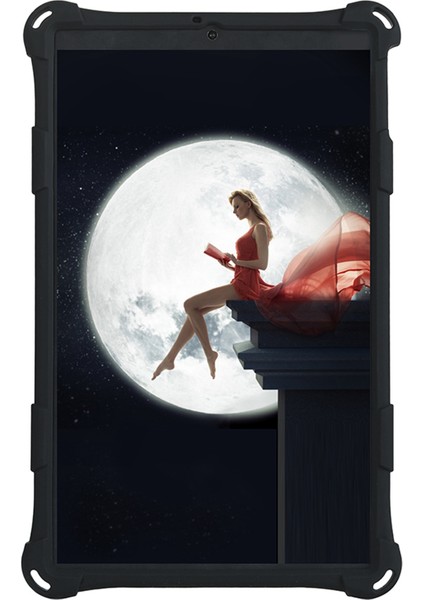 ALLDOIPLAY30 IPLAY30 Pro Tablet 10,5 Inç Tablet Kılıfı Askı ve Kalemli Tablet Standı (Siyah) (Yurt Dışından)