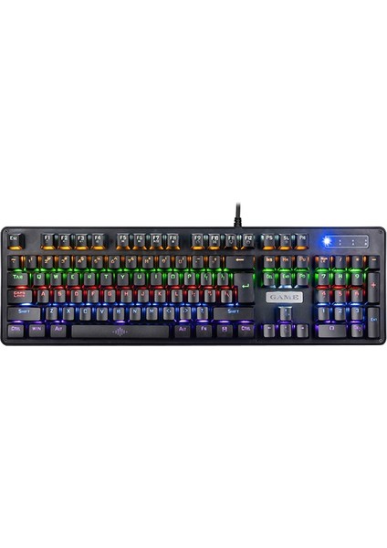 Oyun Klavyesi Mekanik Klavye Rgb Mix Arkadan Aydınlatmalı 104 Tuşlar Yeşil Eksen Klavye Pubg: Go Oyun Dizüstü Bilgisayar (Yurt Dışından)